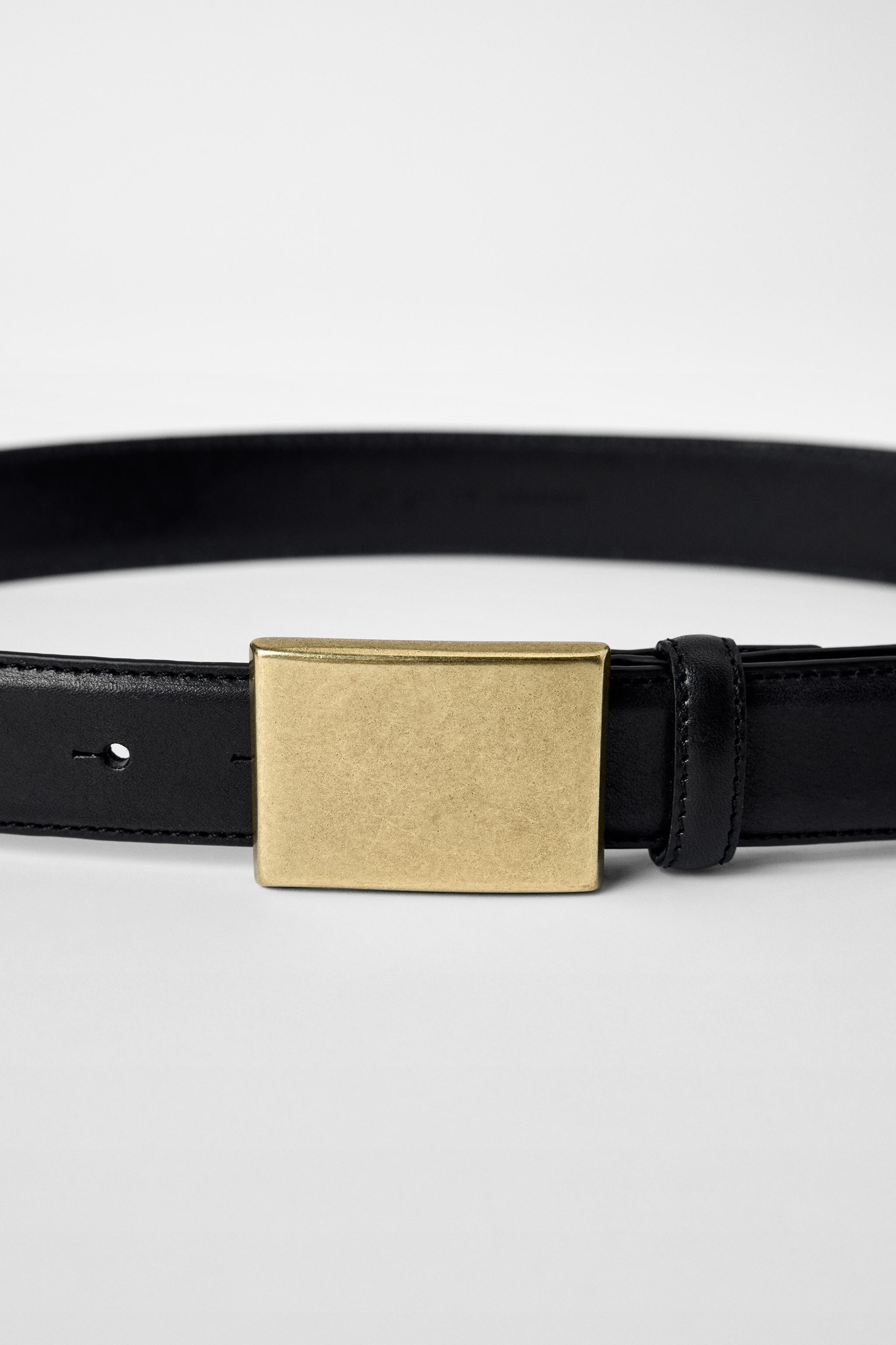LEATHER BELT BOBBY GILLESPIE X ZARA